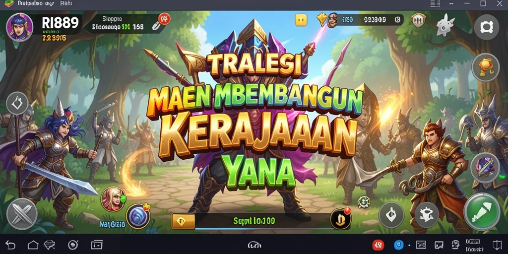 Tampilan gameplay RI889 dengan strategi pertarungan yang menegangkan.